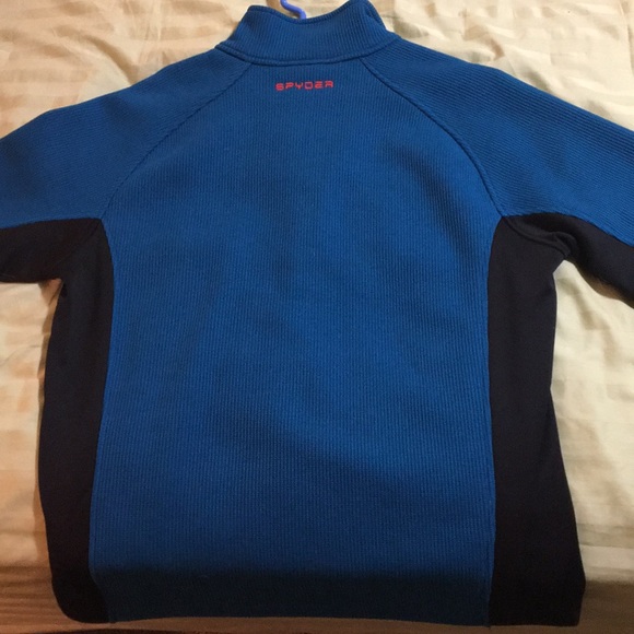 Spyder zip-up sweater/thermal/coat - Picture 7 of 8